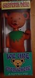 Grateful Dead Jerry Bear We Are Everywhere Bobblehead OrangeIMAGE
