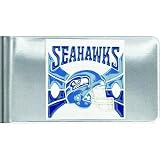 Stainless Steel NFL Seattle Seahawks Money Clip