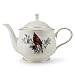 Lenox Winter Greetings Gold-Banded Teapot