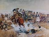 Bronc To Breakfast Art Print Poster By Charles M Russell, 29.5  x 23 