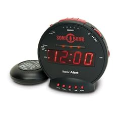 Geemarc Sonic Bomb Wecker mit Vibration (113 dB)