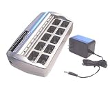 10 slot iC Advanced Charger for 9V Ni-MH / Ni-CD batteries.