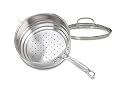Cuisinart Chef's Classic Hard-Anodized Aluminum 20-Centimeter Universal Steamer with Lid