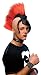 51697 Cyber Punk Wig Red/Black