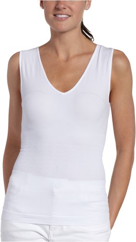 Not Your Daughters Jeans Tummy Tuck Womens V-Neck Contour Shaping Tank