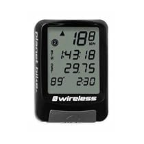 Planet Bike Protege 9.0 Wireless 9-Function Bike Computer with 4-Line Display and Temperature