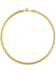 18KT Yellow Wheat 5.7mm Bracelets Length = 8