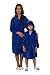 Children's Velour Hooded Bathrobe Boys and Girls 100% Natural Cotton Kids Robe