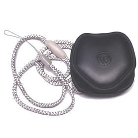 Click here to buy OEM Motorola Original Bluetooth Leather Carrying Case Pouch SYN8494 - Black with Lanyard... by Motorola.