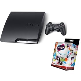 HDinterconnects 500GB Sony PS3 (Playstation 3) console + Play TV. Huge 500gig HDD Hard disk drive. PS3 Slim console system with Blu-Ray dvd player and Play TV Pause Rewind, Record TV also control the system remotely with a PSP from anywhere in the world.
