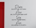 Dance like no one's watching Vinyl wall lettering stickers quotes and sayings home art decor decal