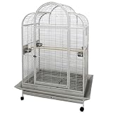 Bird Cages : Large Scalloped Top Bird Cage CFDS-DT483578-3000 by CagesUnder500Dollars.com