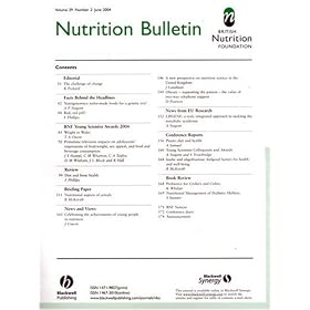 Nutrition Bulletin by