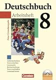 Produkt-Bild: Deutschbuch - Neue Grundausgabe: 8. Schuljahr - Arbeitsheft mit L&ouml;sungen und &Uuml;bungs-CD-ROM: Sprach- und Lesebuch