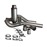 Bully Dog 83411 5 Aluminized Steel Cat Back Single Exhaust Kit with Tip by Bully Dog