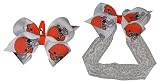 NFL Cleveland Browns Baby/Toddler Collection 2 Licensed Bows