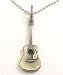 Acoustic Guitar Alloy Pendant with 24