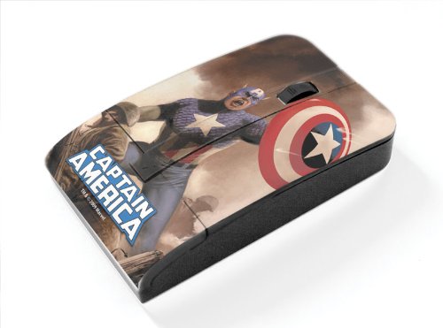  Marvel Captain America Wireless USB Mouse