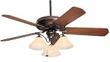 Emerson Ceiling Fans B52 XXXX / CF4500ORB 50 Crown Ceiling Fan in Oil Rubbed Bronze with Optional L
