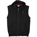 Southpole - Southpole Men's French Terry Sleeveless Zip Hood
