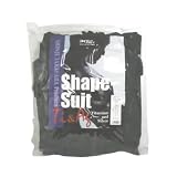 「30'upDIET(サーティアップダイエット) シェイプスーツジオバイザーTi&Ag 長袖 ブラック メンズ Lサイズ 30-002」の画像