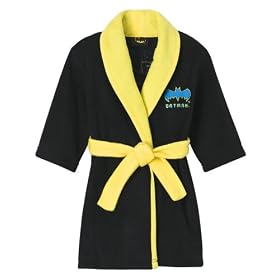 Toddler Boys' Batman Robe - Black