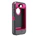OtterBox Defender Series Hybrid Case & Holster for iPhone 4 & 4S  - Retail Packaging - Peony Pink/Gunmetal Grey