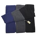 Mens Plain Thermal Polar Fleece Winter/Ski Scarf