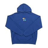 Antigua University of Kansas Goalie Long Sleeve Hooded Sweatshirt