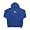 Antigua Kansas Goalie Long Sleeve Hooded Sweatshirt (Small, Dark Royal)