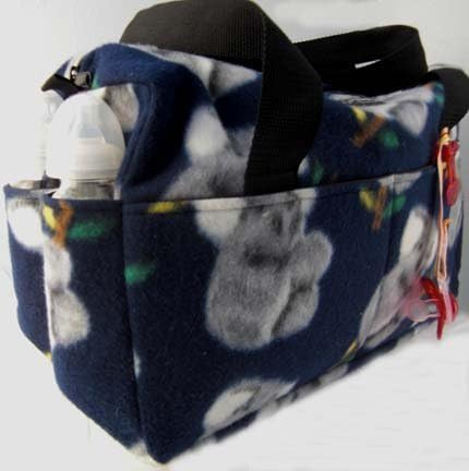 KOALA Diaper Bag &amp; Travel Bag | Duffel Bag made of Fleece Material by McKenzie Kids