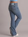 Detroit Lions Women's Cheerleader Boot Jeans - Medium Wash 4x33