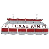Texas A&M University Stained Glass 40 Inch Tiffany Lamp