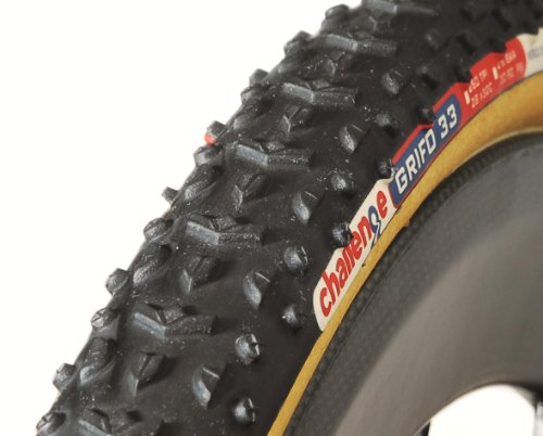 Challenge Grifo Cross Tubular Tire (Black/Brown, 33-mm) On Sale