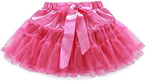 Ella Closets Baby Girls Skirt Cute Bowknot Pleated Tulle Tutu Skirt