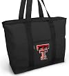 Texas Tech Tote Bag TTU Red Raiders - For Travel or Beach Gift Ideas for Man Men Him Her Women Ladies or College Fans Students OFFICIAL NCAA MERCHANDISE