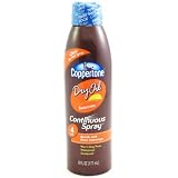 Coppertone Continuous Spray Dry Oil Spf#4 6 oz.