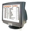 Kensington 55674B Slimscreen Security and Anti-glare Monitor Privacy Filter 19-21 inch