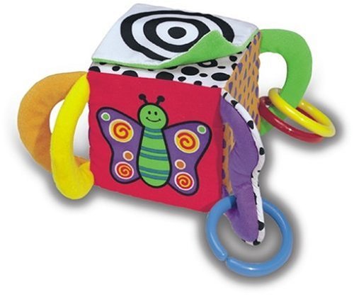 Childrens Toyshop  Toys : Lamaze - Multi-Sensory Clutch Cube