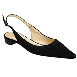 Anne Klein New York Women's Princeton Sling,Black,8.5 M