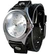 Nemesis Skull Checkered Band Cuff Watch