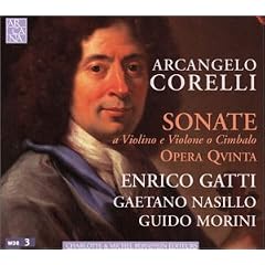 Corelli: sonate a violino e violone o cimbalo opera quinta