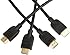 AmazonBasics High-Speed HDMI Cable - 3 Feet (2-Pack) (Latest Standard)
