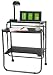 Furinno 76027-BK/MBR Folding Computer Study Writing Desk, Black