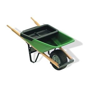 Brentwood Industries 5-Cubic-Foot Monticello Garden Cart #GKMO by Brentwood Industries