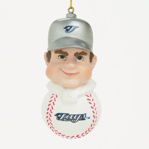 8 MLB Toronto Blue Jays Caucasian Slugger Christmas Ornaments