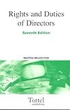 Rights and duties of directors