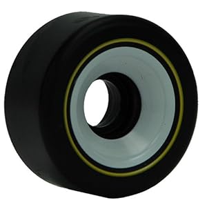ROLLERBONES Gold Pinstripes Rollerskate Wheels (62mm) by 