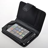 Neewer Flip Cover Leather Case for Apple iPhone 3G 3GS Black