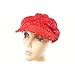 4137B4qjslL. AA75  Sparkle Glitter Newsboy / Red / Red Hat Lady Society
